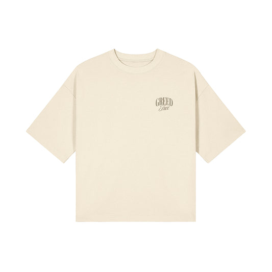 Greed Free Cropped Boxy Tee