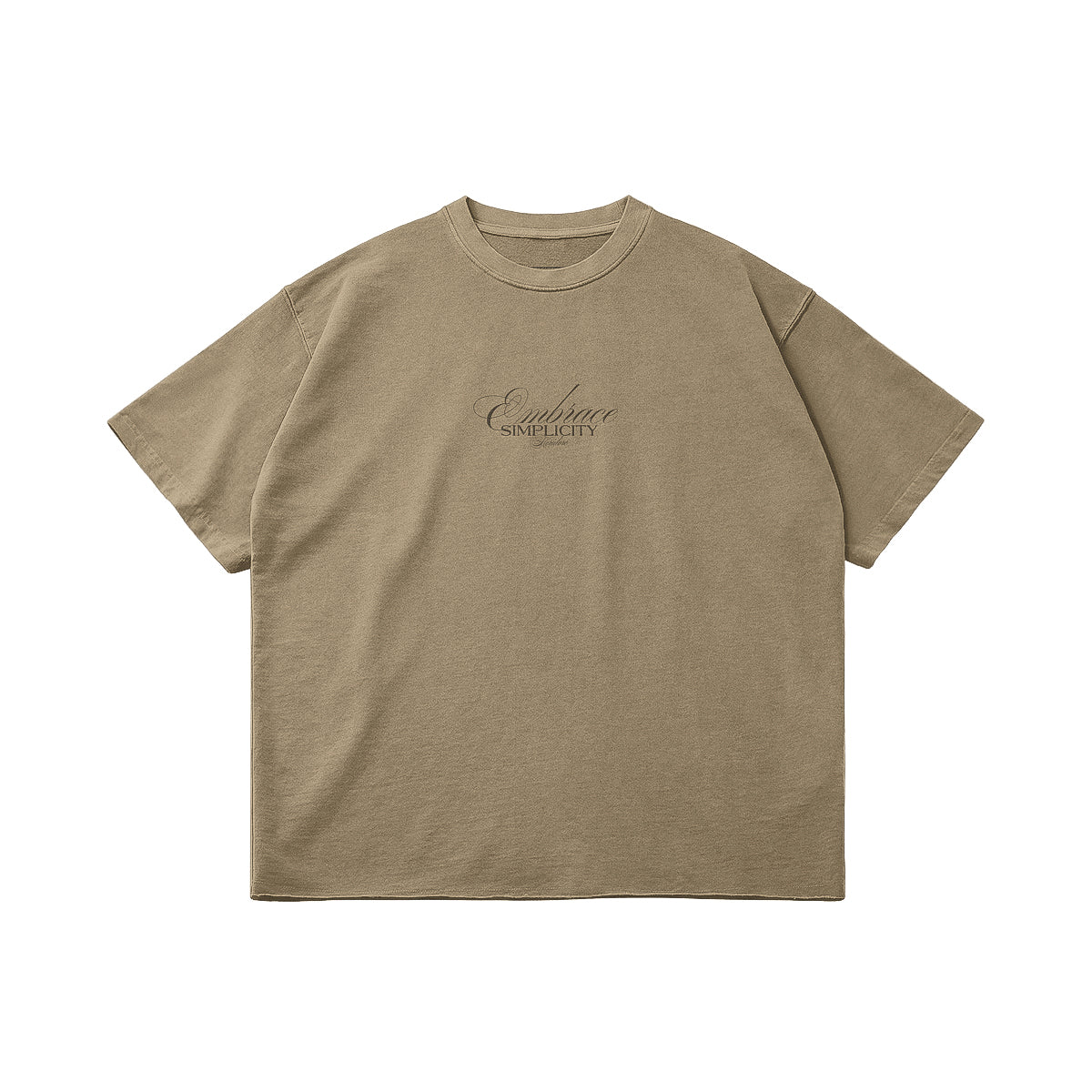 Embrace Simplicity Oversized T-shirt