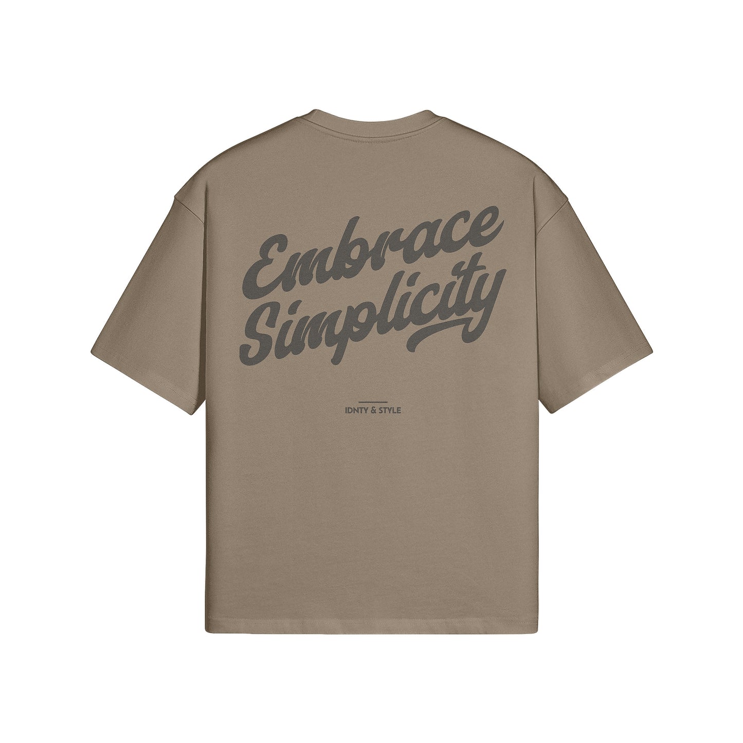 Embrace Simplicity Boxy Tee
