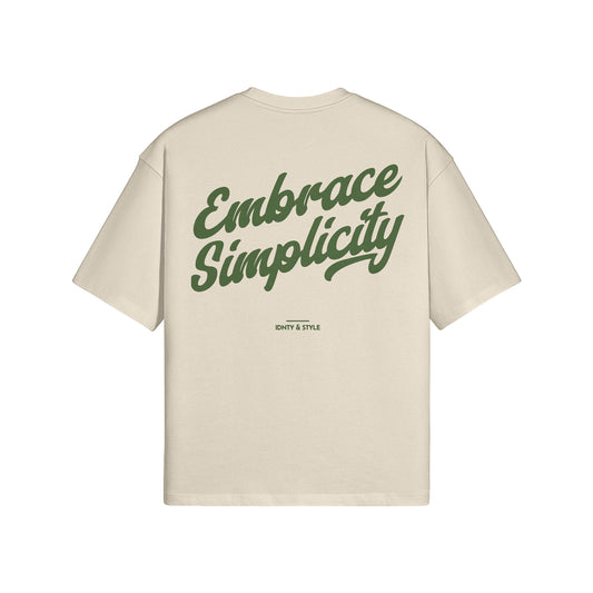 Embrace Simplicity Boxy Tee