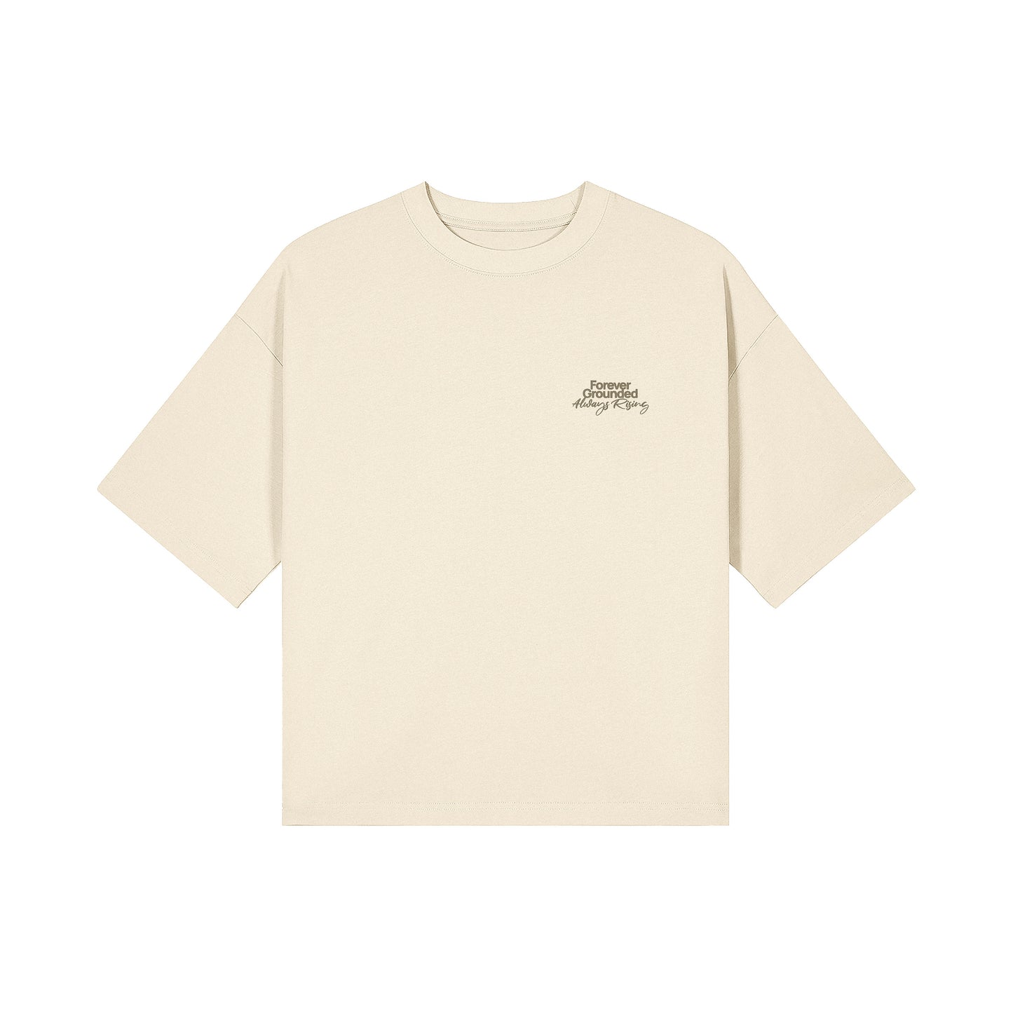 Forever Grounded Cropped Boxy Tee