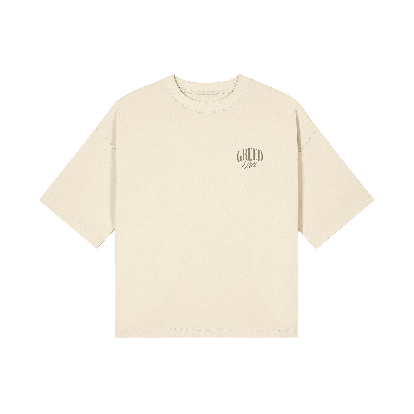 Greed Free Cropped Boxy Tee