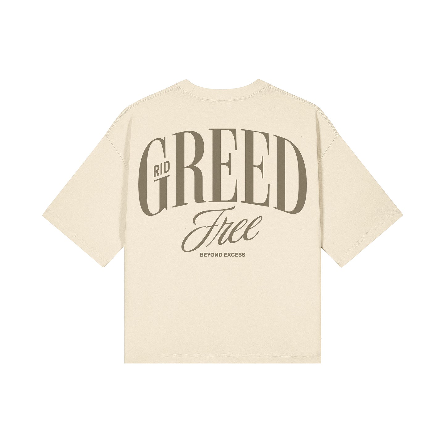 Greed Free Cropped Boxy Tee