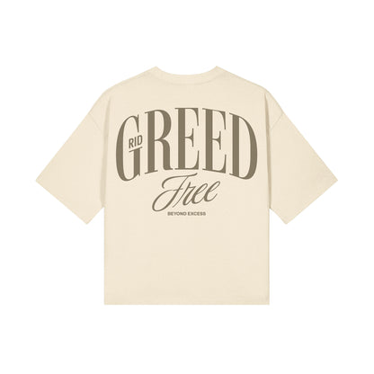 Greed Free Cropped Boxy Tee