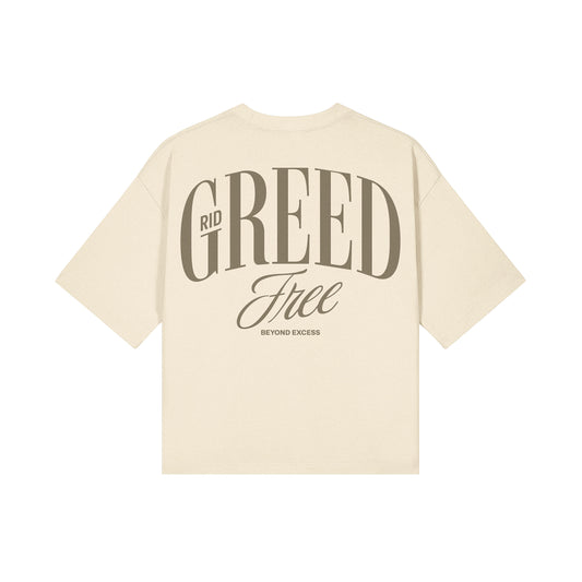 Greed Free Cropped Boxy Tee