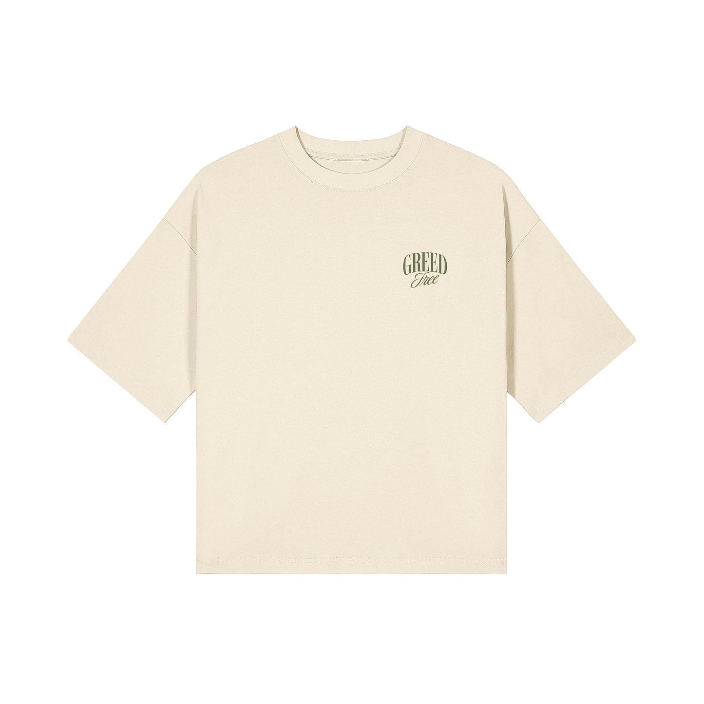 Greed Free Cropped Boxy Tee