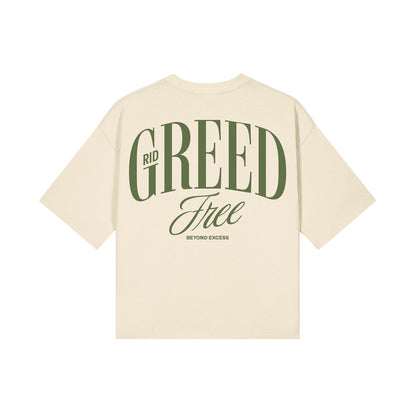 Greed Free Cropped Boxy Tee