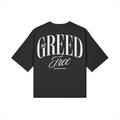 Greed Free Cropped Boxy Tee