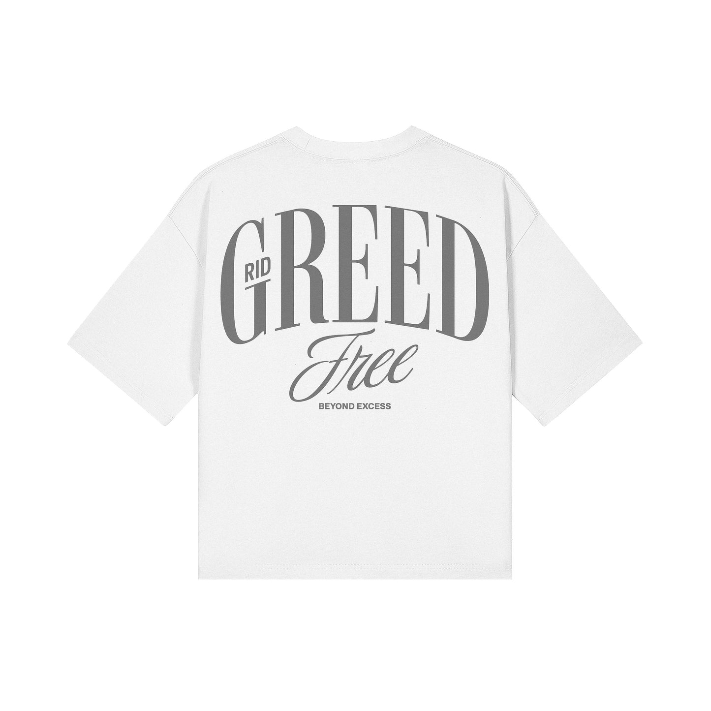 Greed Free Cropped Boxy Tee