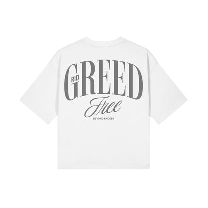 Greed Free Cropped Boxy Tee