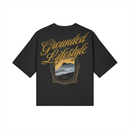 Grounded Lifestyle Cropped Boxy Tee