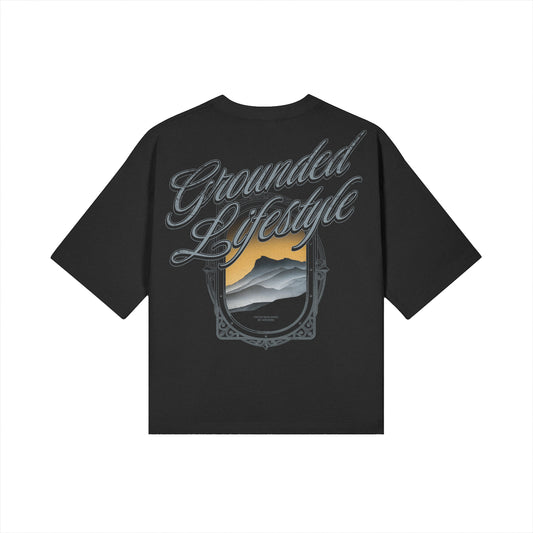 Grounded Lifestyle Cropped Boxy Tee