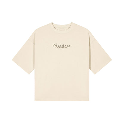 Héridore Signature Cropped Boxy Tee