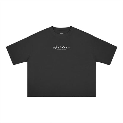 Héridore Signature Cropped Boxy Tee