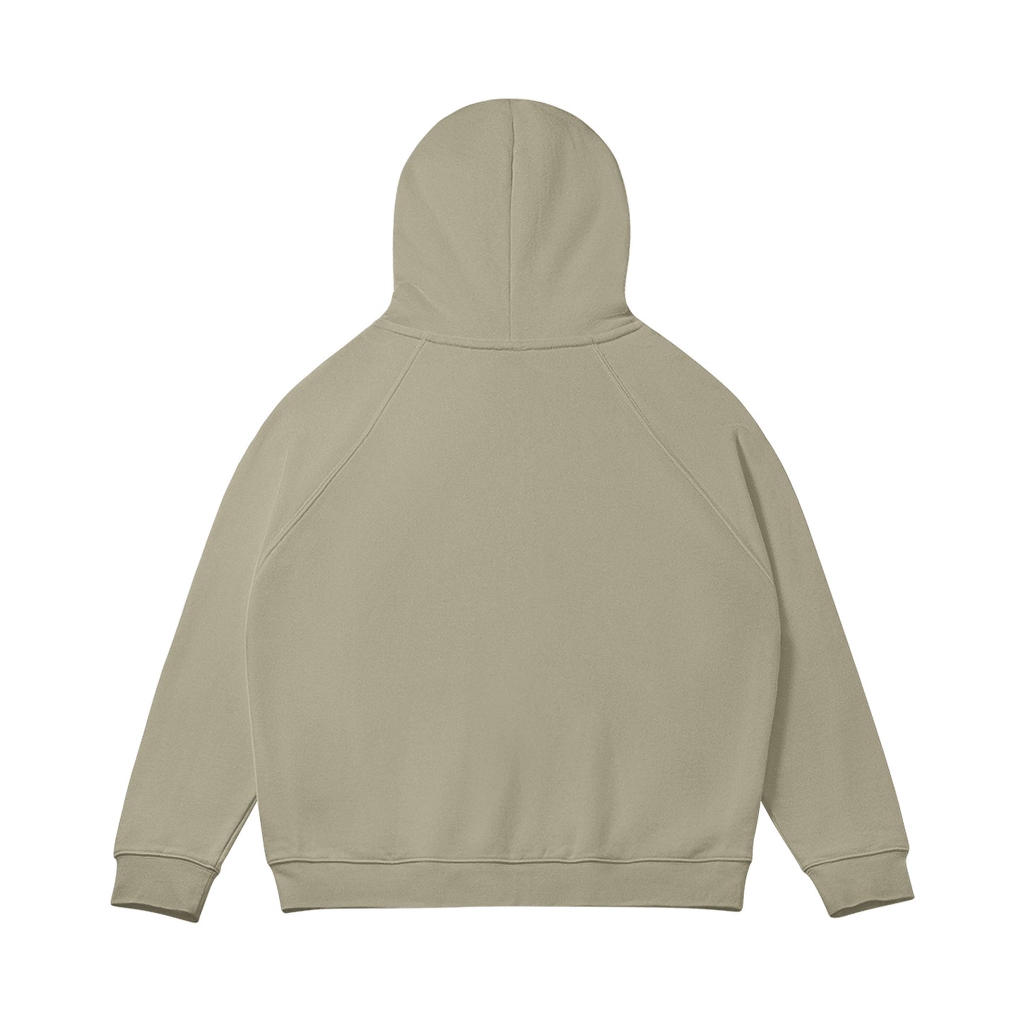 Relaxed Fit Zip Hoodie