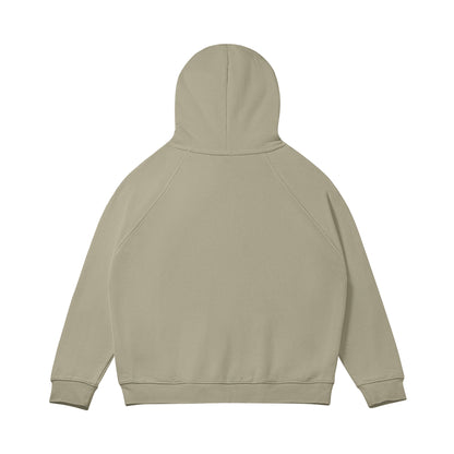 Relaxed Fit Zip Hoodie