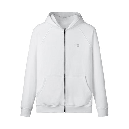 Relaxed Fit Zip Hoodie