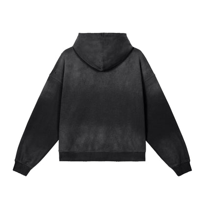 Heavyweight Sun Faded Zip Hoodie