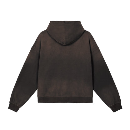 Heavyweight Sun Faded Zip Hoodie