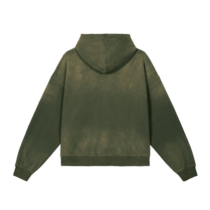 Heavyweight Sun Faded Zip Hoodie