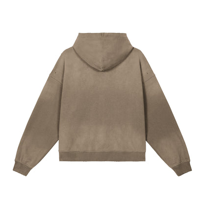 Heavyweight Sun Faded Zip Hoodie