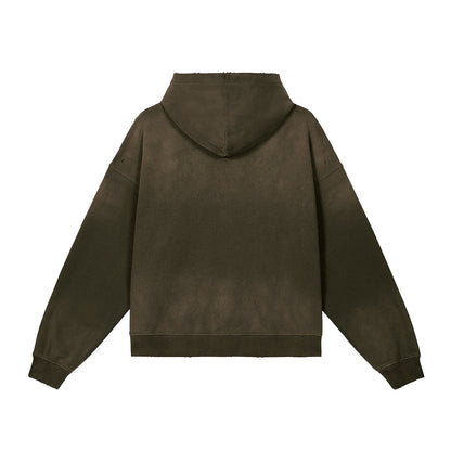Heavyweight Sun Faded Zip Hoodie