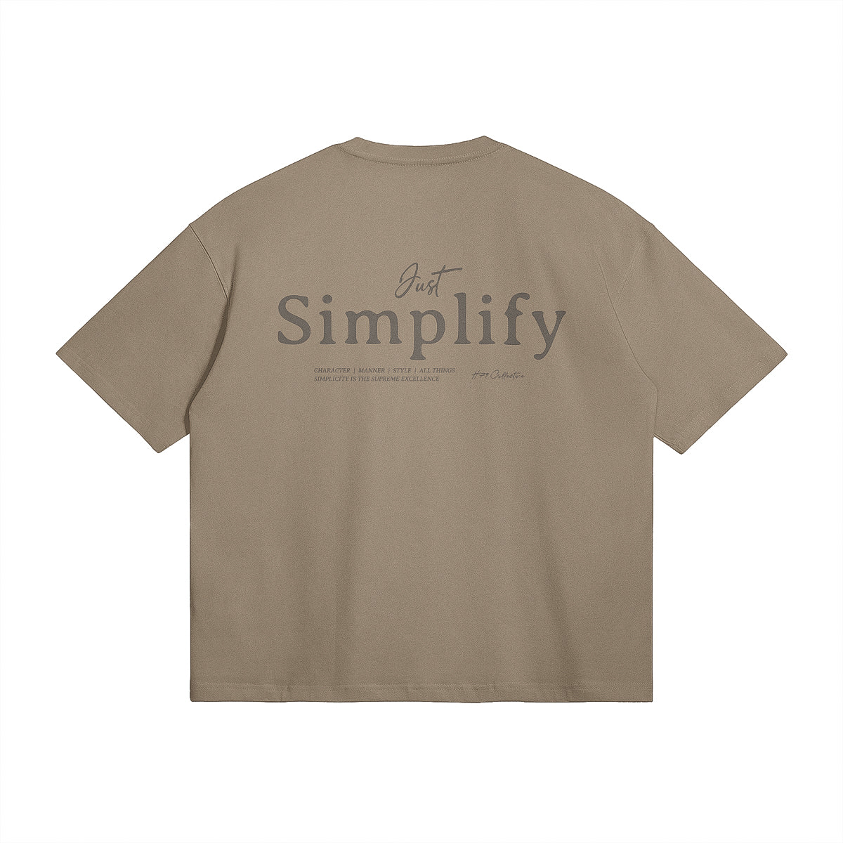 Just Simplify Boxy T-shirt