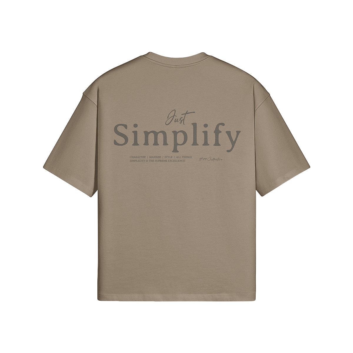 Just Simplify Boxy T-shirt