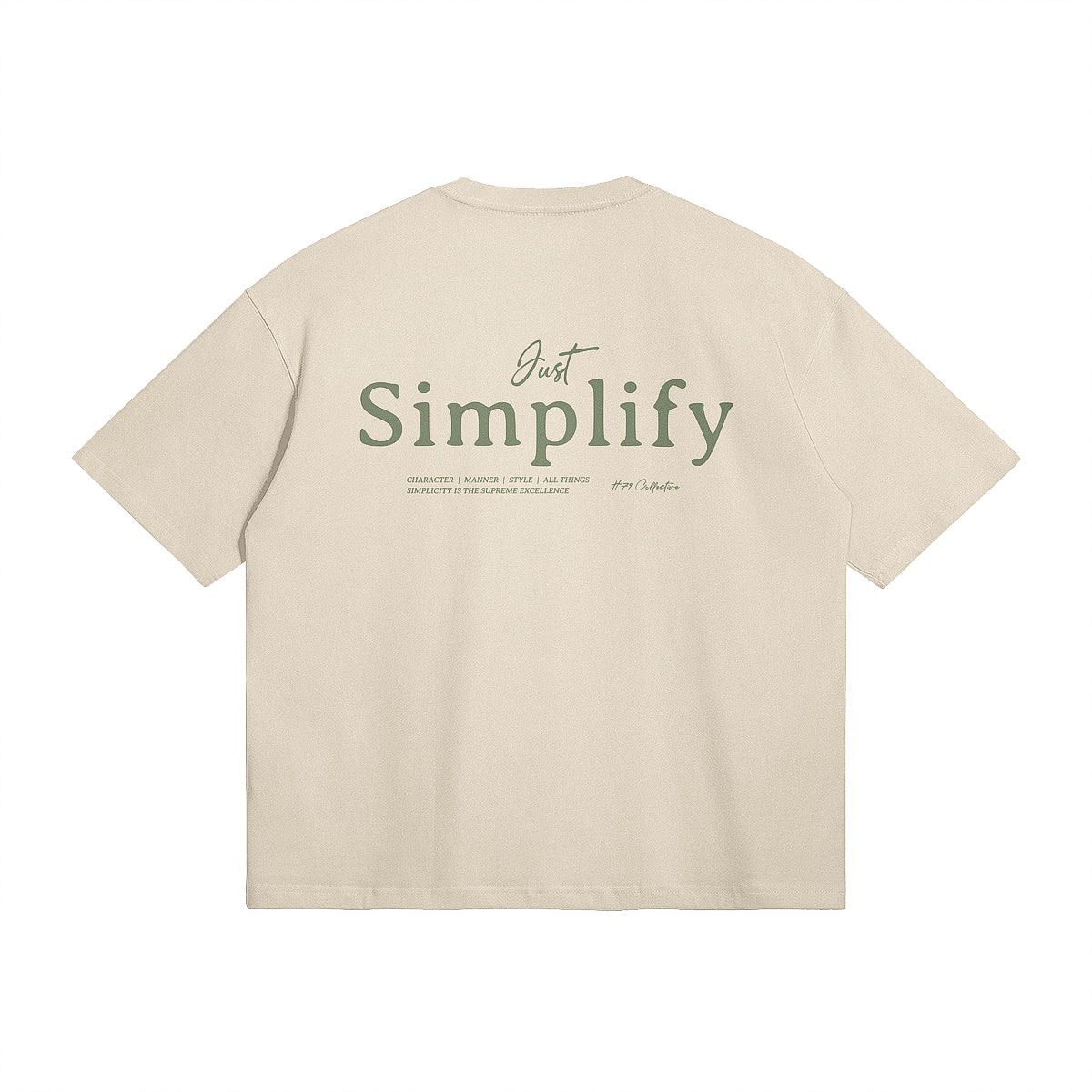 Just Simplify Boxy T-shirt