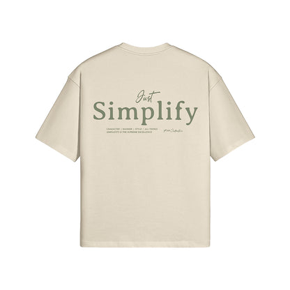 Just Simplify Boxy T-shirt