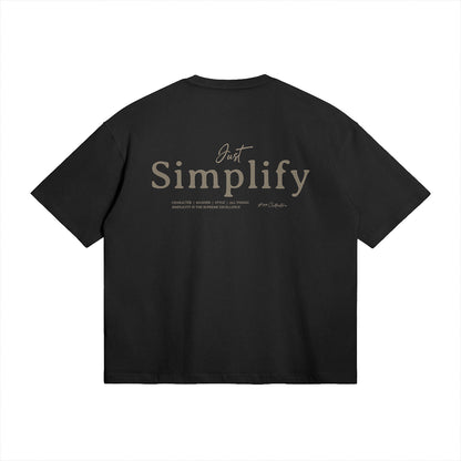 Just Simplify Boxy T-shirt