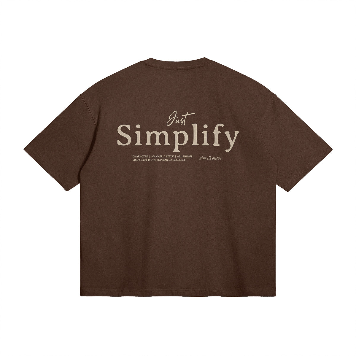 Just Simplify Boxy T-shirt
