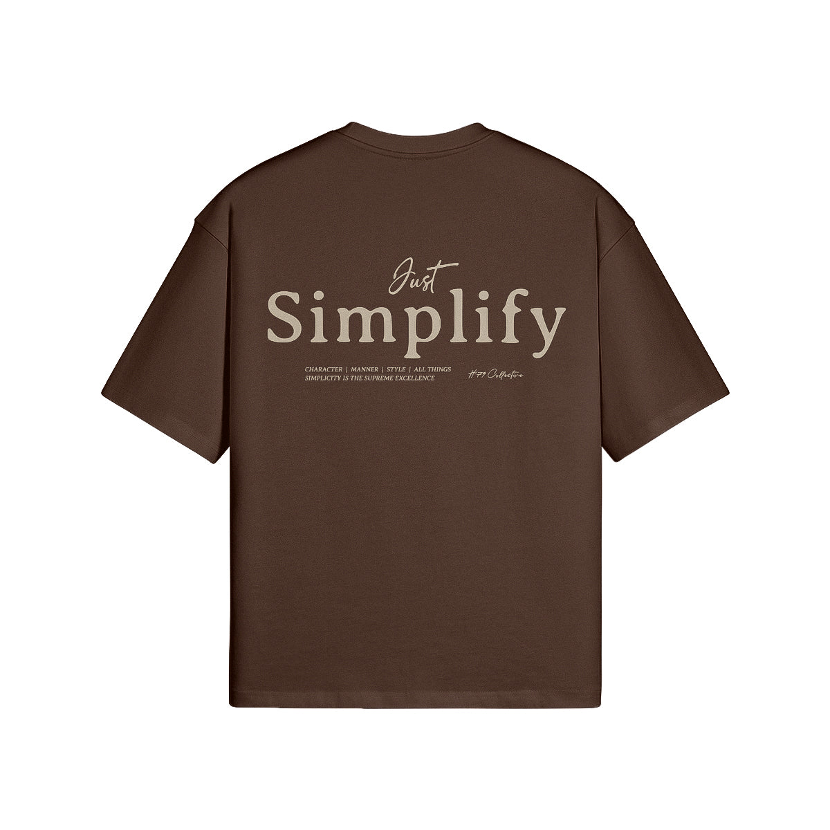 Just Simplify Boxy T-shirt
