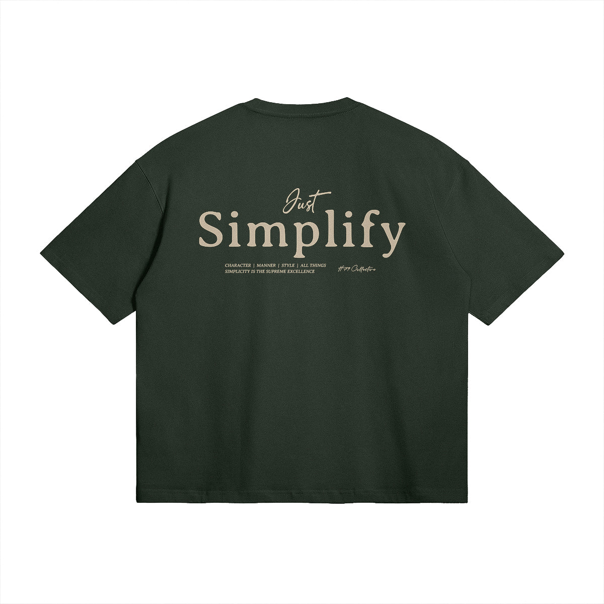 Just Simplify Boxy T-shirt