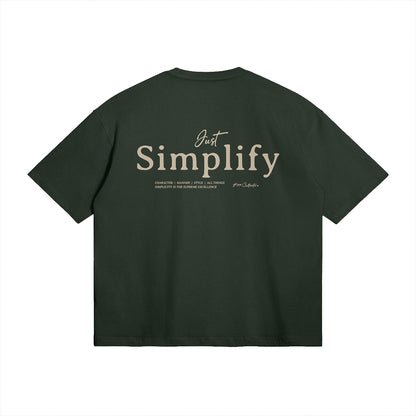 Just Simplify Boxy T-shirt
