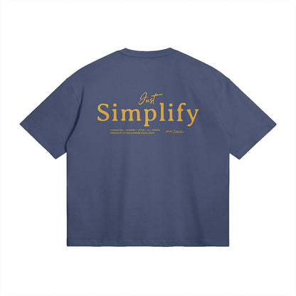 Just Simplify Boxy T-shirt