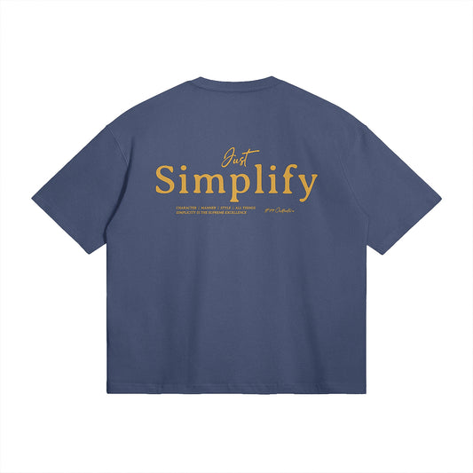 Just Simplify Boxy T-shirt
