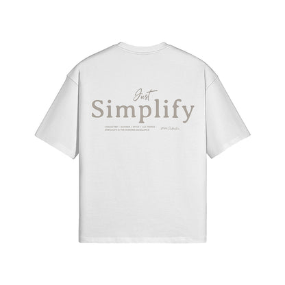 Just Simplify Boxy T-shirt