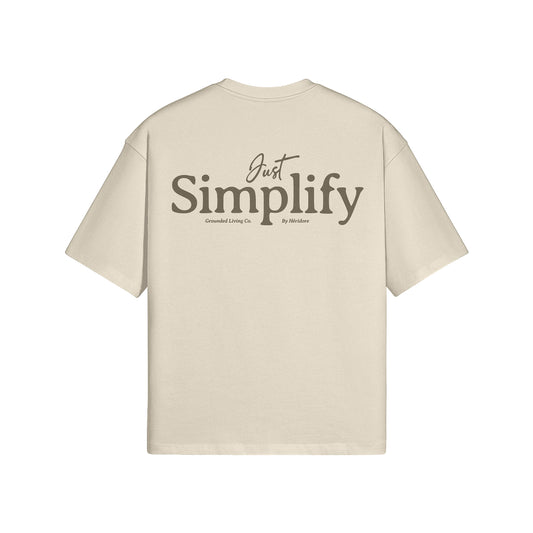 Just Simplify Boxy Tee