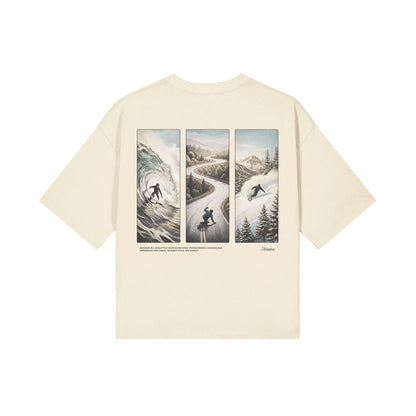 One Mindset Cropped Boxy Tee