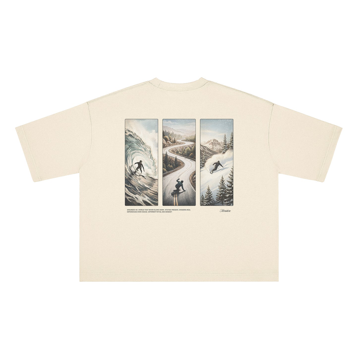 One Mindset Cropped Boxy Tee