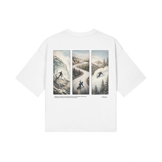One Mindset Cropped Boxy Tee