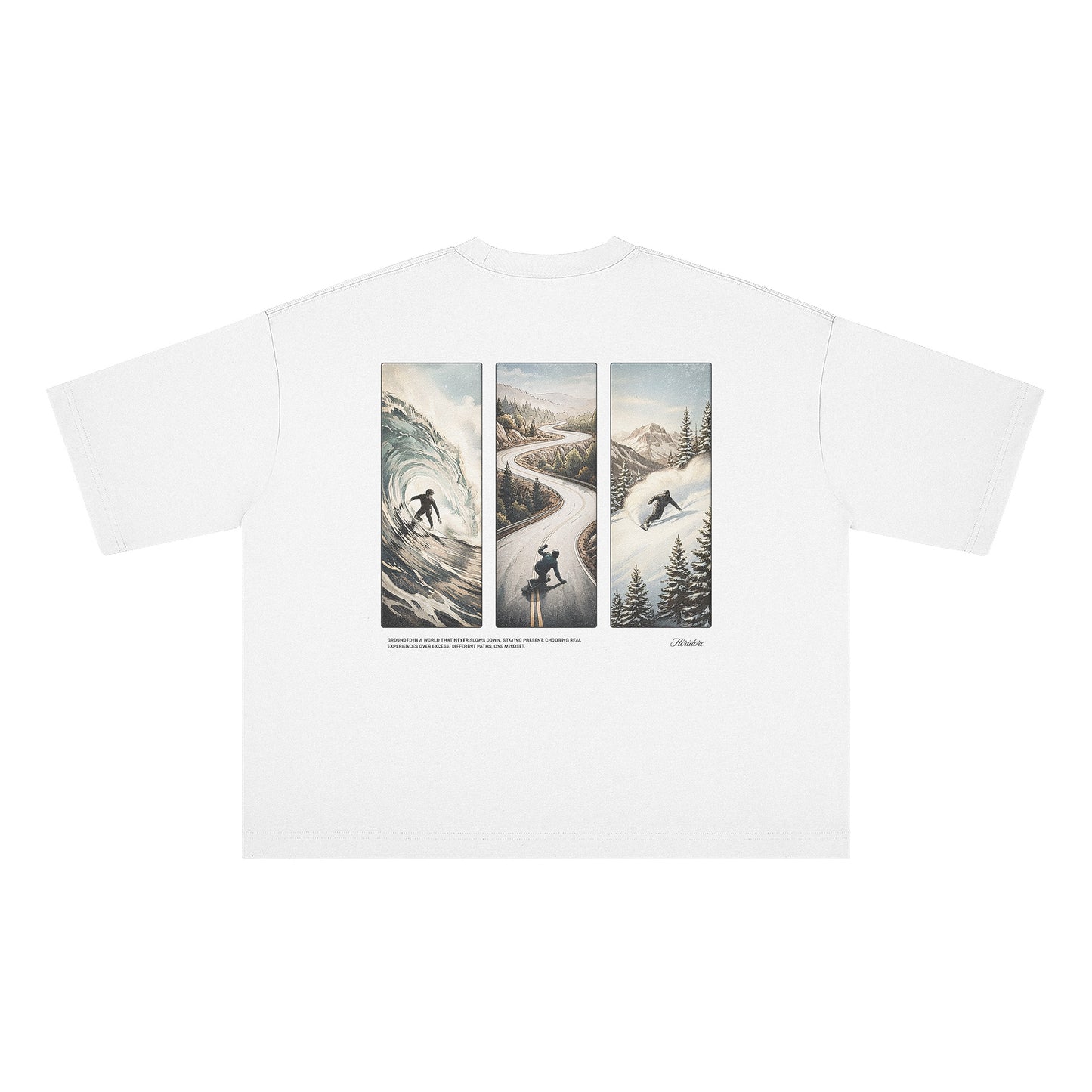 One Mindset Cropped Boxy Tee