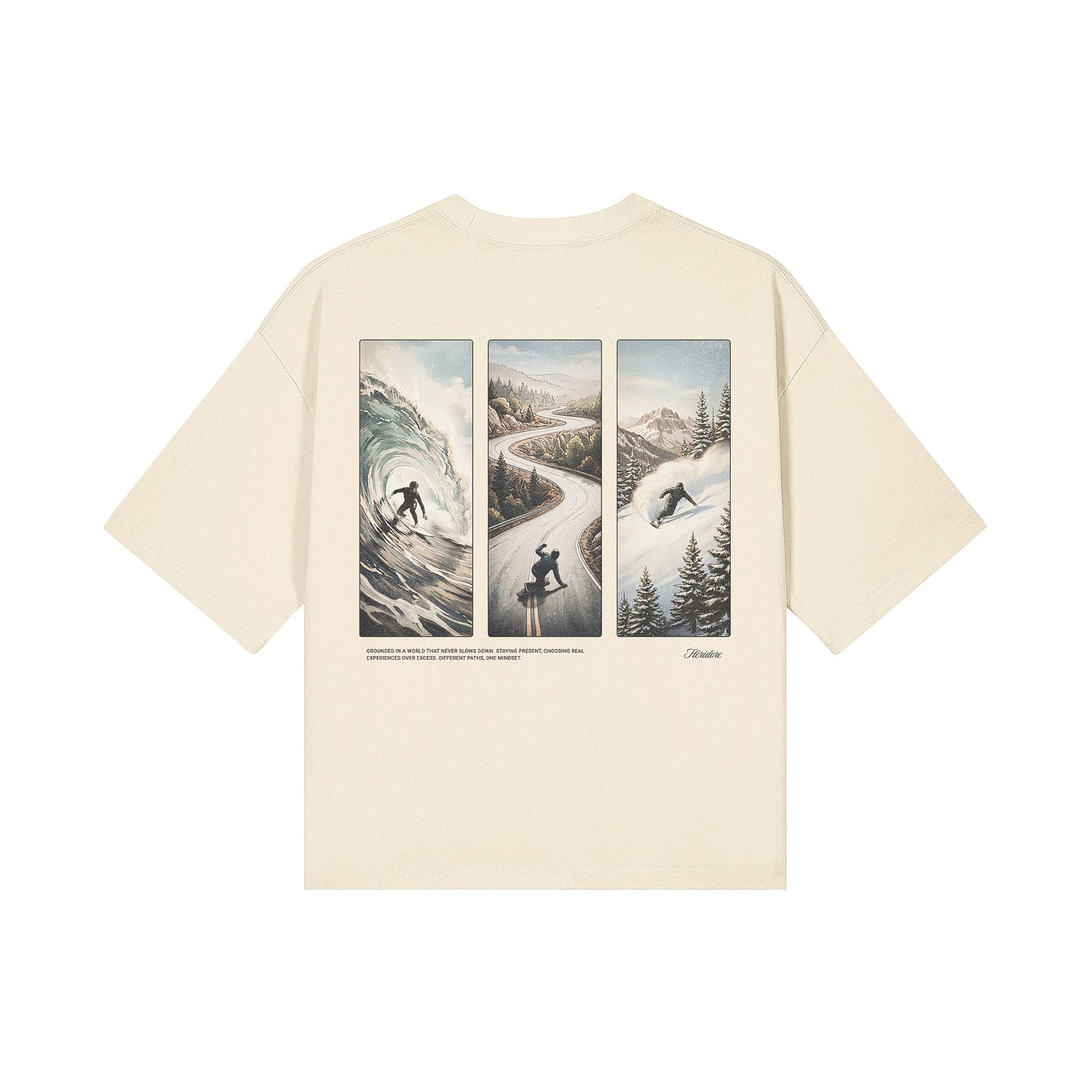 One Mindset Cropped Boxy Tee