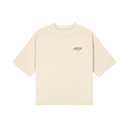 Héridore Grounded Cropped Boxy Tee