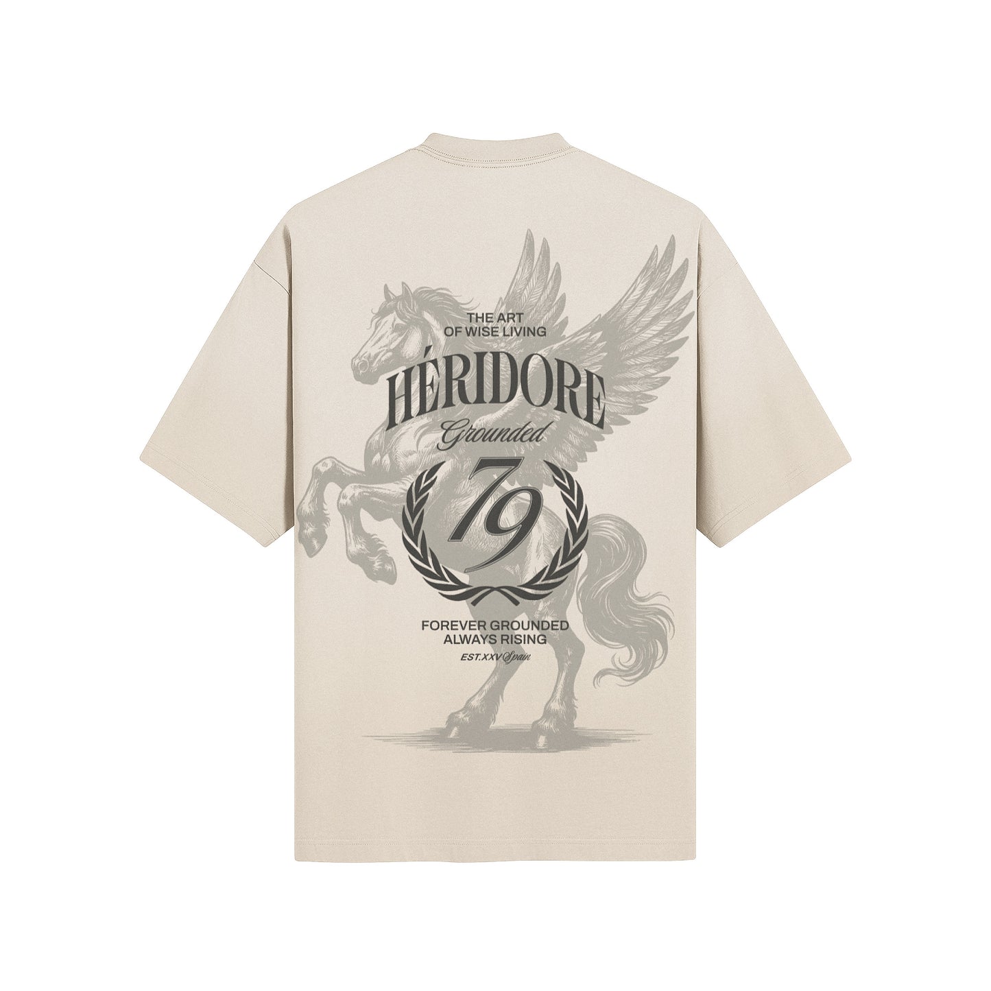 Héridore Grounded Oversized Tee
