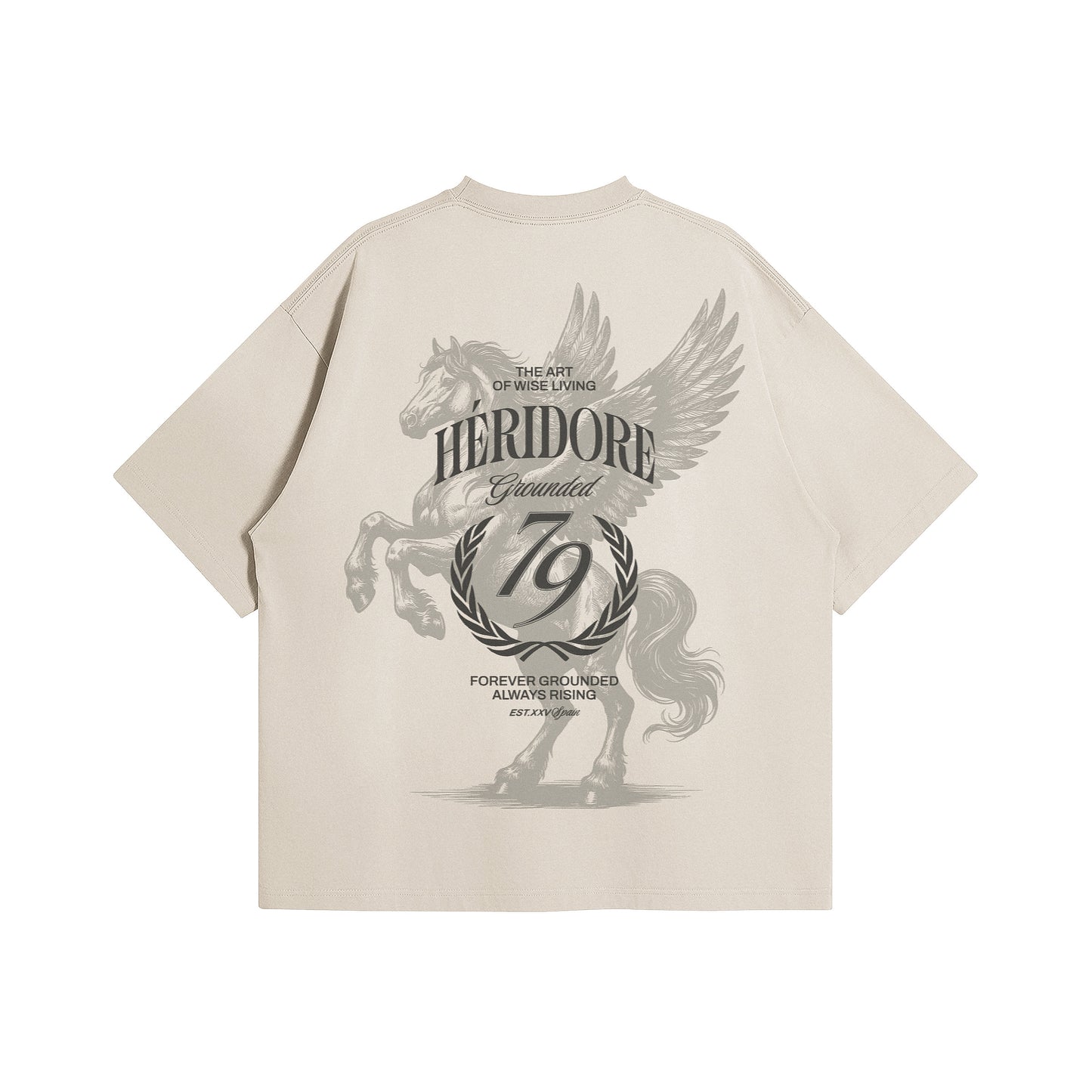 Héridore Grounded Oversized Tee