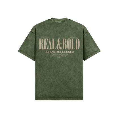 Real & Bold Oversized T-shirt