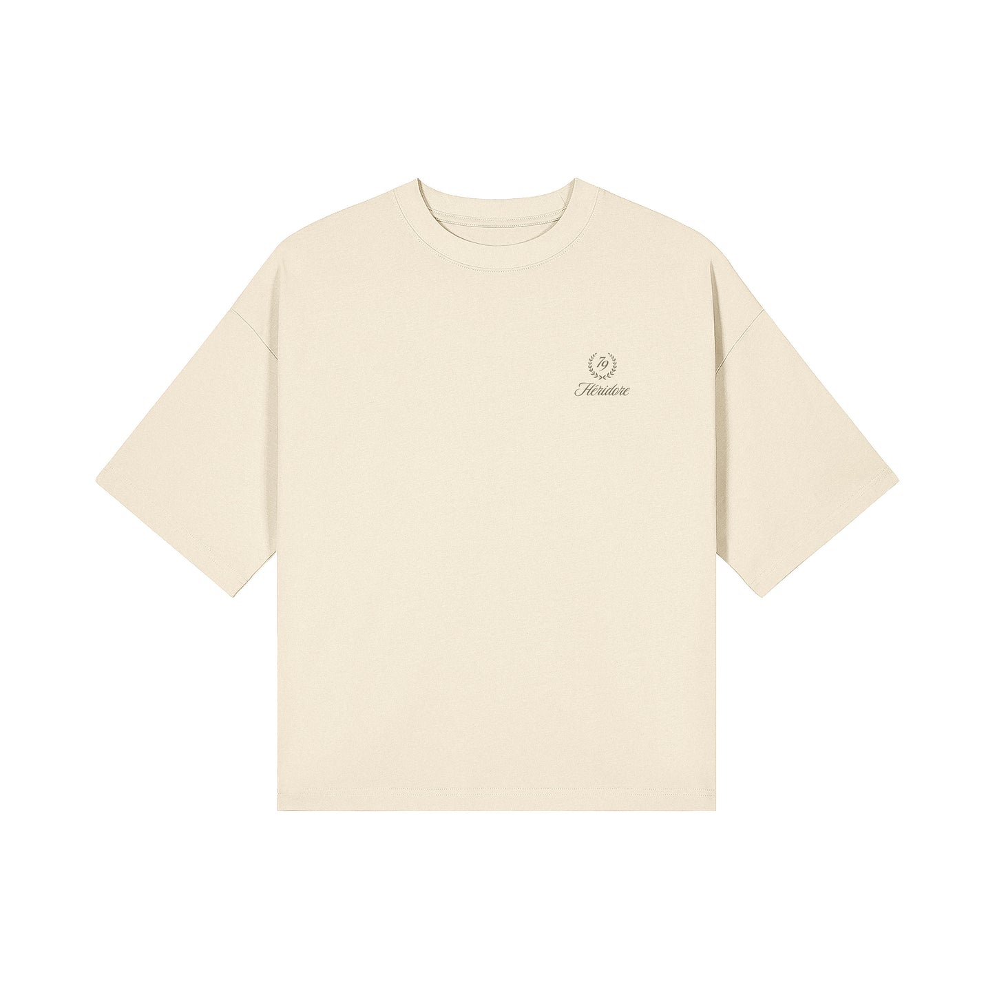 Real & Bold Cropped Boxy Tee