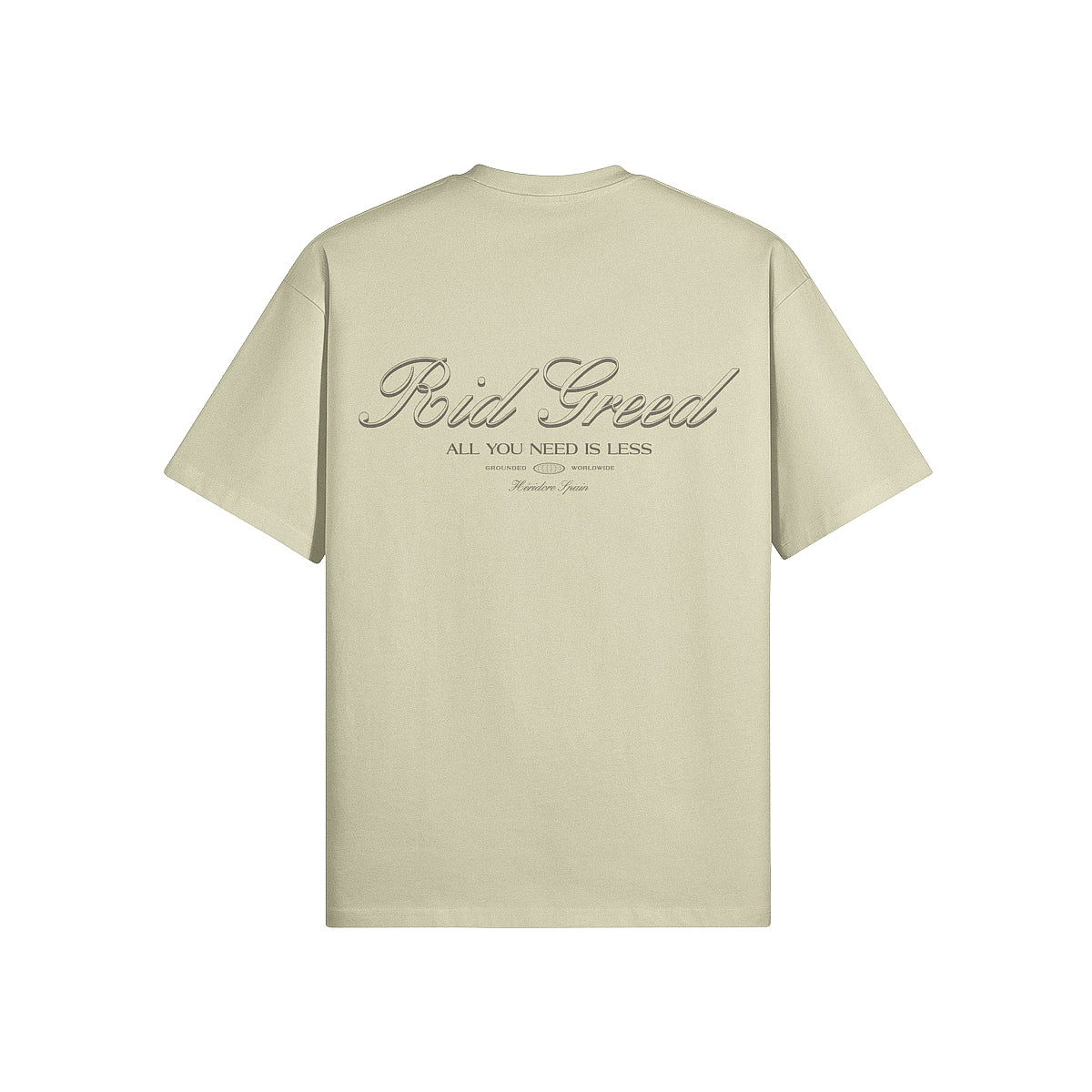 Rid Greed Oversized T-shirt